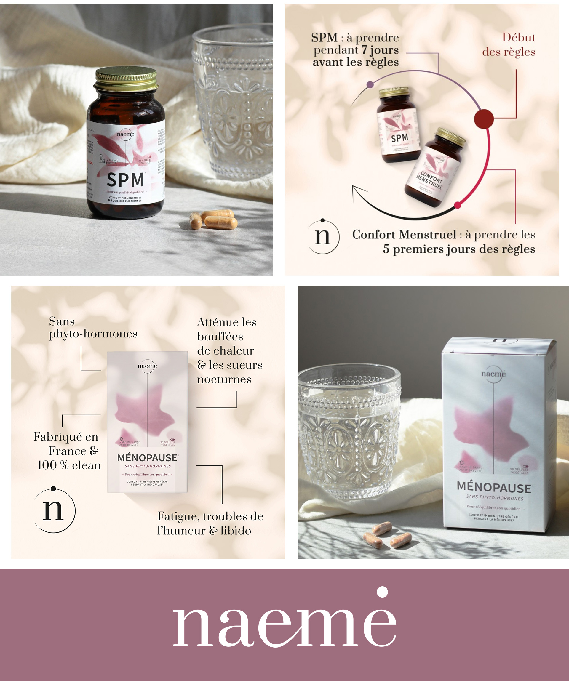 Packaging, infographie - Naemé