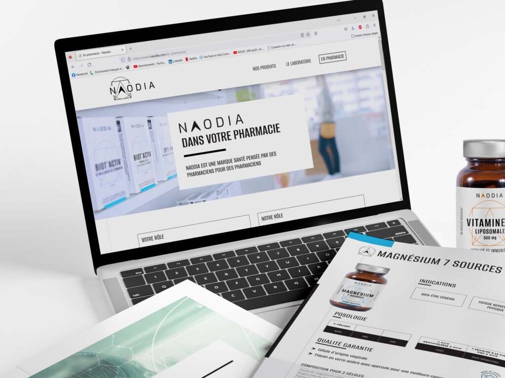 Branding, Création de sites web - Naodia
